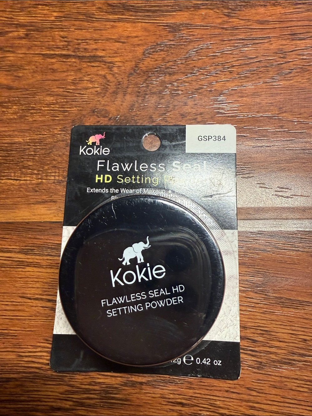 Kokie Flawless Seal HD Setting Powder - transparent GSP384 new